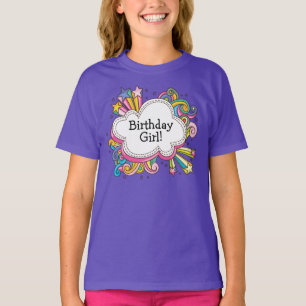 Camiseta T-shirt Funky da campainha da menina do