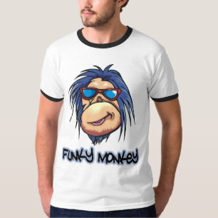 Camiseta T-shirt Funky do macaco