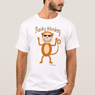 Camiseta T-shirt Funky do macaco