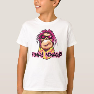 Camiseta T-shirt Funky dos miúdos dos macacos