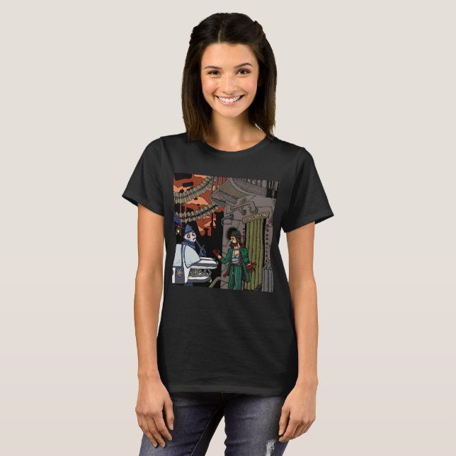 Camiseta T-shirt futuro da altercação (Frente Completa)