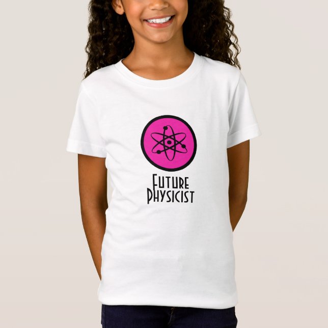 Camiseta T-shirt futuro do físico (Frente)
