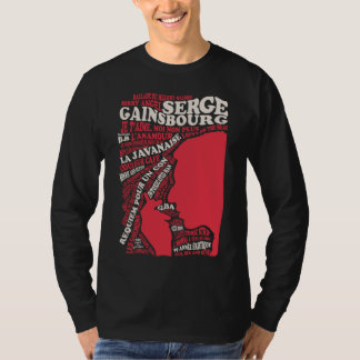 Camiseta T-shirt Gainsbourg - discographie