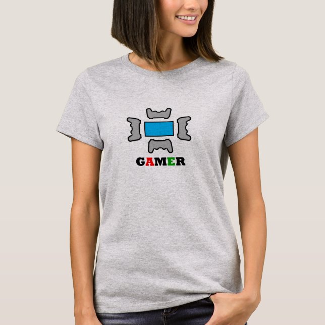 Camiseta T-shirt GAMER (Frente)