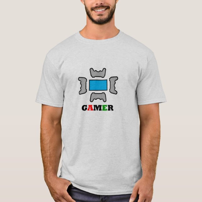 Camiseta T-shirt GAMER (Frente)