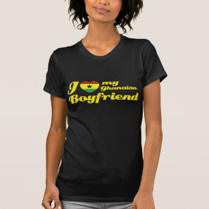 Camiseta T-shirt ganês do namorado