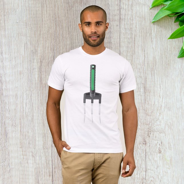 Camiseta T-Shirt Garden Fork Mens (Criador carregado)