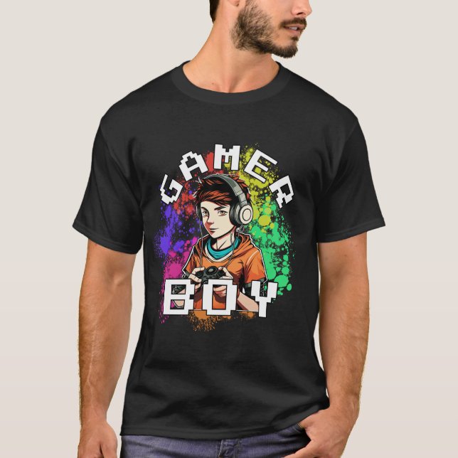Camiseta T-Shirt Garoto Jogador (Frente)