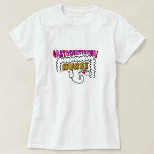 Camiseta T-shirt (gastrintestinal) da enfermeira do SOLDADO