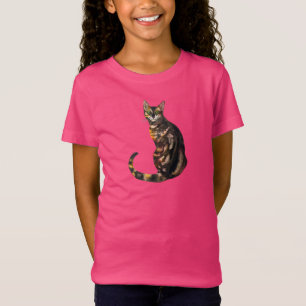 Camiseta T-Shirt Gato de Bengala