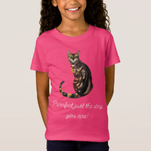 Camiseta T-Shirt Gato de Bengala
