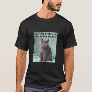 Camiseta T-Shirt Gato Gordo (escuro)