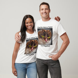 Camiseta T-Shirt Gato Irritado