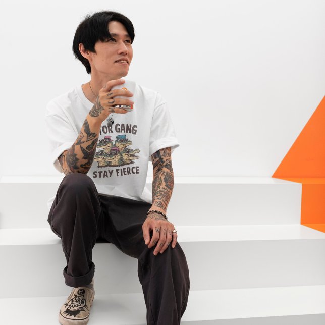 Camiseta T-Shirt Gator Negro Negrito (Criador carregado)