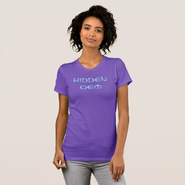 Camiseta T-Shirt Gem oculto (Frente Completa)