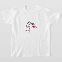 T-Shirt Gen ALPHA Kids