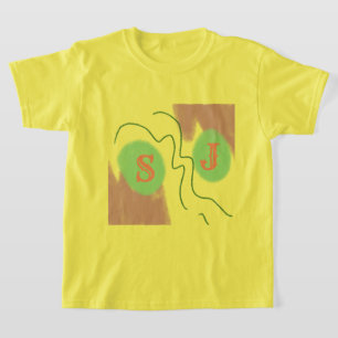 Camiseta T-Shirt GENOMA DO CÍRCULO ouro