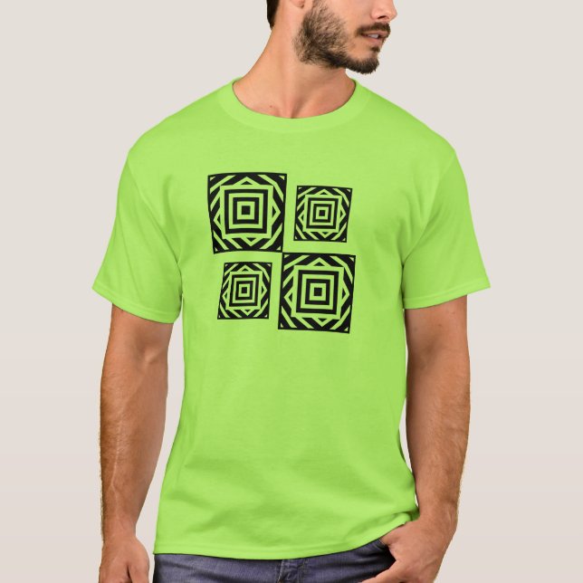 Camiseta T-shirt geométrica (Frente)