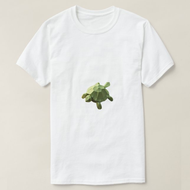 Camiseta T-shirt Geométrica Turtle (Frente do Design)