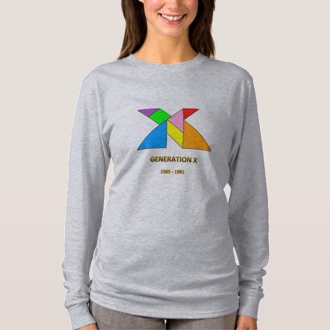 Camiseta T-shirt geração X (Frente)