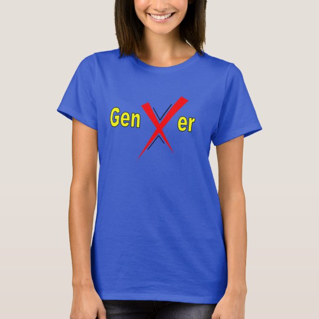 Camiseta T-shirt geração X (Frente)