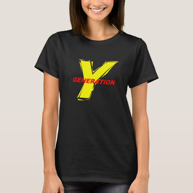 Camiseta T-shirt GERAÇÃO Y (Frente)