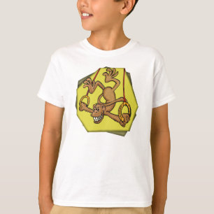 Camiseta T-shirt ginásticos do macaco
