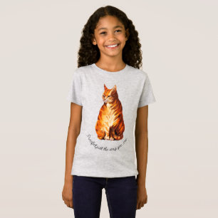 Camiseta T-Shirt Ginger cat
