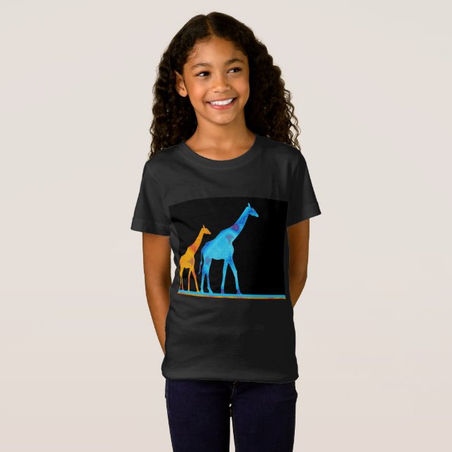 Camiseta T-Shirt Girafa (Frente Completa)