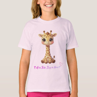 Camiseta T-shirt girafe kawaii – Little Wild One