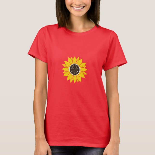 Camiseta T-Shirt girassol (Frente)