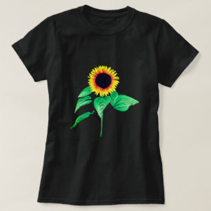 Camiseta T-Shirt Girassol Amarelo