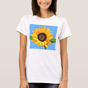 Camiseta T-Shirt Girassol Amarelo