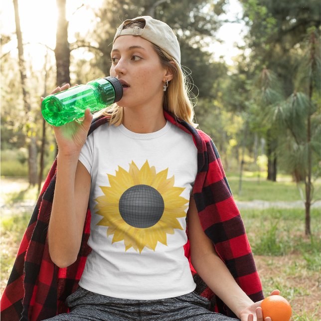 Camiseta T-Shirt Girassol Amarelo Brilho (Criador carregado)