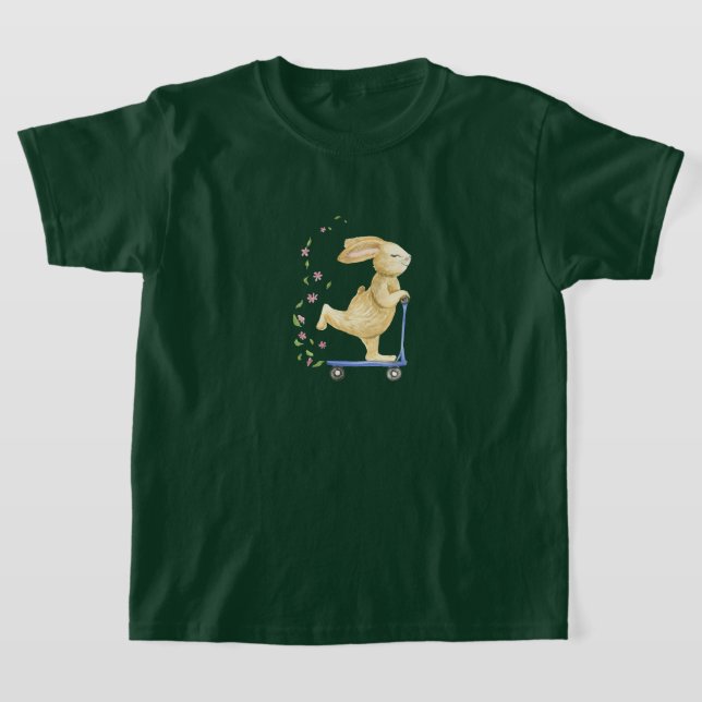 Camiseta T-Shirt Girls - Cute Rabbit (Postura )