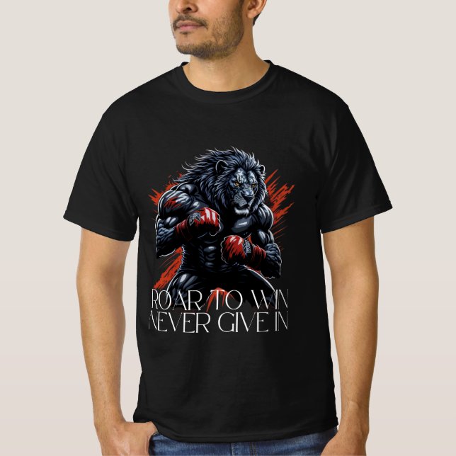 Camiseta T-Shirt Giro De Leão Motivacional (Frente)