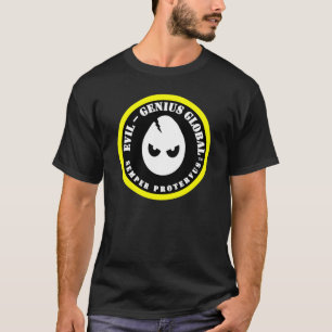 Camiseta T-shirt global do Mau-Gênio