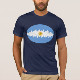 Camiseta T-shirt Gnarly da bandeira de Argentina