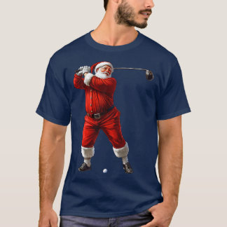 Camiseta T-Shirt Golfer Santa Claus