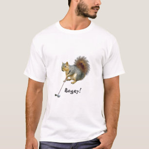 Camiseta T-shirt Golfing do esquilo