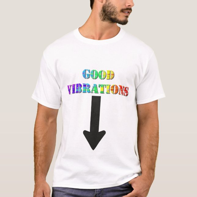 Camiseta T-Shirt Good Vibrations (Frente)