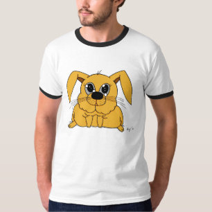 Camiseta T-shirt gordo bonito da campainha dos homens do