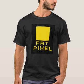 Camiseta T-shirt gordo do pixel