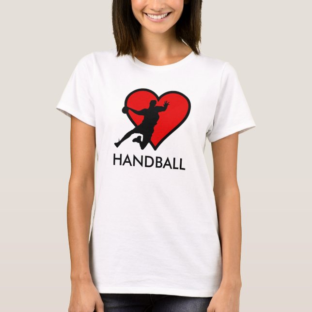 Camiseta T-Shirt, gosto do Andebol (Frente)