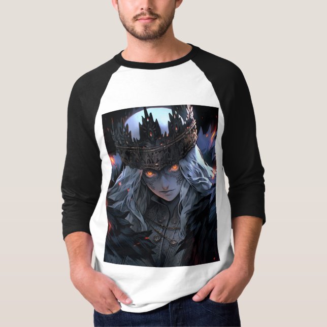 Camiseta T-Shirt Gothic Dark Fantasy (Frente)