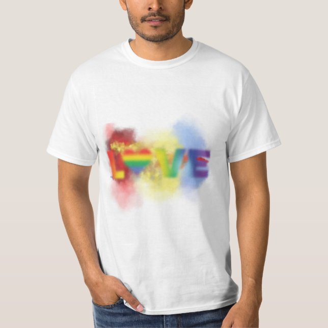 Camiseta T-Shirt GRADIENT LOVE (Frente)