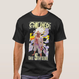 Camiseta T-shirt gráfica Anime Gear5
