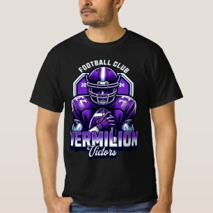 Camiseta T-shirt gráfica do Clube de Futebol Vermilm