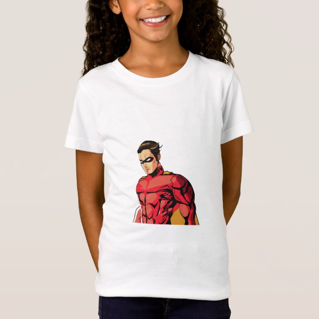 Camiseta T-Shirt Gráfico De Herói-Aranha" (Frente)