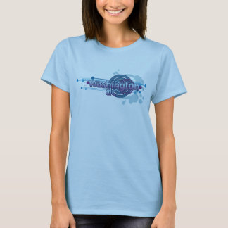 Camiseta T-shirt gráfico do Washington DC do círculo dos